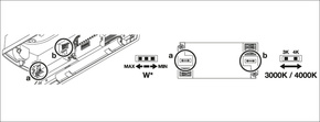 Ledvance LED-Wand-u.Deckenleuchte MC, ML, weiß BLKHCOMPRCV8WCPS65WT