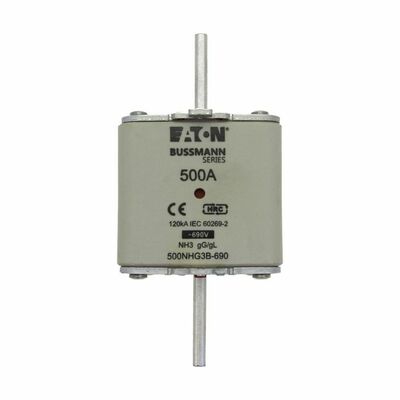 Eaton Sicherungseinsatz Nieders. 400A AC 690V 120kA 400NHG3B-690