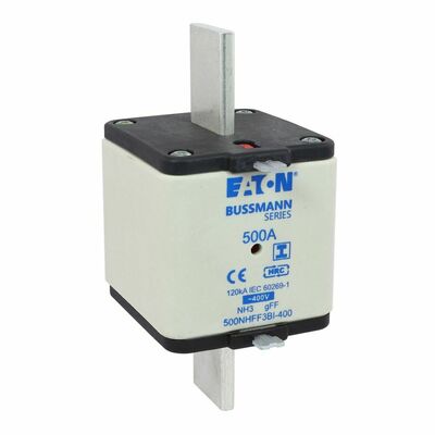 Eaton Sicherungseinsatz Nieders. 500A AC 400V 120kA 500NHG3BI-400