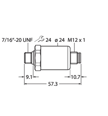 Turck Drucktransmitter mit Stromausgang PT40R-2105-I2-H1144