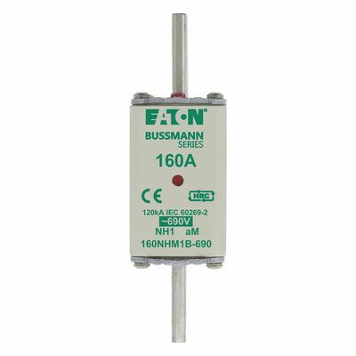 Eaton Sicherungseinsatz Nieders. 50A AC 690V 120kA 50NHM1B-690