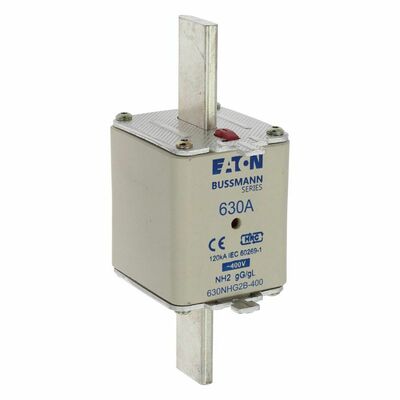 Eaton Sicherungseinsatz Nieders. 630A AC 400V 120kA 630NHG2B-400