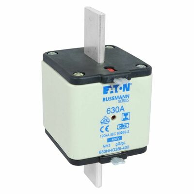 Eaton Sicherungseinsatz Nieders. 630A AC 400V 120kA 630NHG3BI-400
