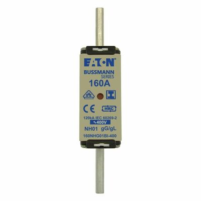 Eaton Sicherungseinsatz Nieders. 63A AC 400V 120kA 63NHG01BI-400