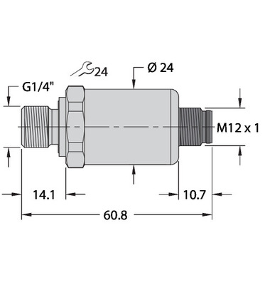 Turck Drucktransmitter mit Stromausgang PT600R-2104-I2-H1141
