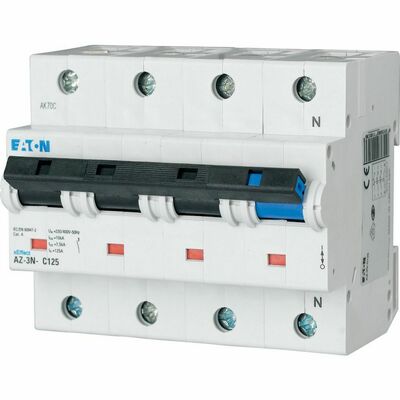 Eaton LS-Schalter 125A 3p+N C-Char AZ-3N-C125