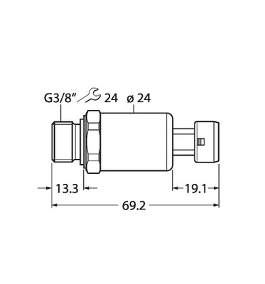 Turck Drucktransmitter mit Stromausgang PT600R-2149-I2-MP11