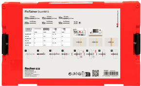 Fischer Deutschl. FixTainer DuoHM TX (90) Box mit 90 Dübeln 572927