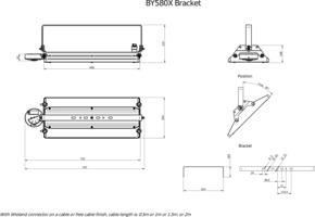 Philips Lighting LED-Hallenleuchte 4000K, SIA BY580X 170 #59400500