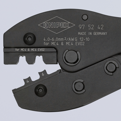 Knipex-Werk Crimpzange PreciForce für MC4 EVO2 97 52 42