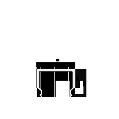 Radium Lampenwerk Aluprofil m.Abdeckung 2m grau FXZA4543