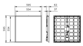 Philips Lighting LED-Panel M600 830/840, DALI RC132V G6 #73519499