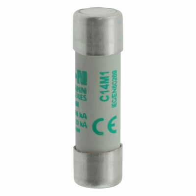 Eaton Sicherungseinsatz Nieders. 1A AC 500V 120kA CYL AM 14,#C14M1S
