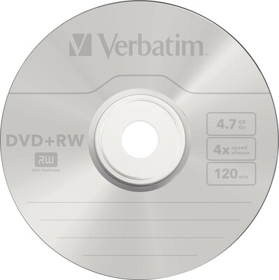 Verbatim DVD+RW Jewelcase 5 Discs 43229 (VE5)