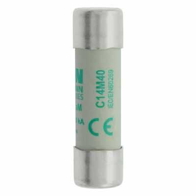 Eaton Sicherungseinsatz Nieders. 40A AC 500V 120kA CYL AM 14,#C14M40S