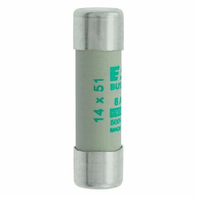 Eaton Sicherungseinsatz Nieders. 8A AC 500V 120kA CYL AM 14,#C14M8S