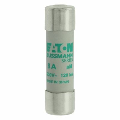 Eaton Sicherungseinsatz Nieders. 8A AC 500V 120kA CYL AM 14,#C14M8S