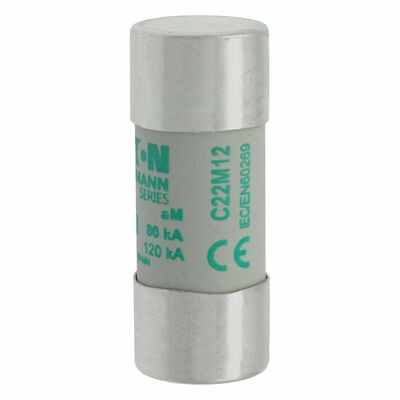 Eaton Sicherungseinsatz Nieders. 12A AC 690V 80kA CYL AM 22,#C22M12S