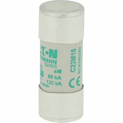 Eaton Sicherungseinsatz Nieders. 16A AC 690V 80kA CYL AM 22,#C22M16S