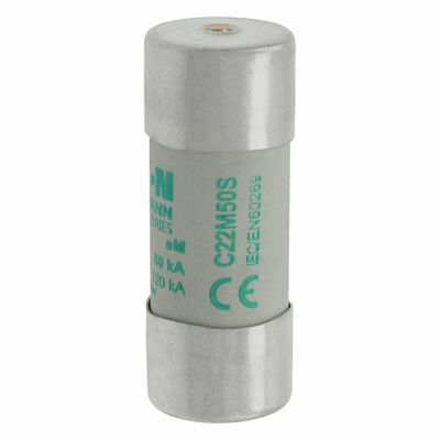 Eaton Sicherungseinsatz Nieders. 50A AC 690V 80kA CYL AM 22,#C22M50S
