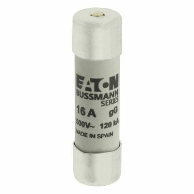 Eaton Sicherungseinsatz Nieders. 16A AC 500V 120kA CYL GG 14,#C14G16S