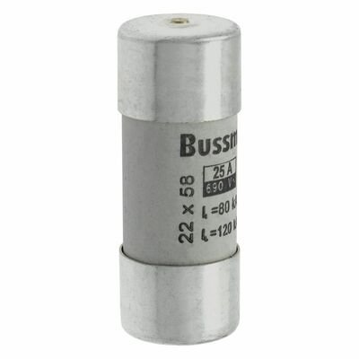 Eaton Sicherungseinsatz Nieders. 25A AC 690V 80kA CYL GG 22,#C22G25S