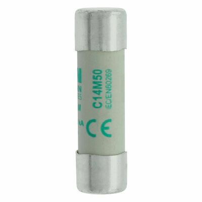Eaton Sicherungseinsatz Nieders. 50A AC 400V 120kA CYLINDRICA#C14M50
