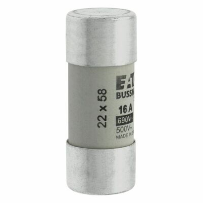 Eaton Sicherungseinsatz Nieders. 16A AC 690V 80kA CYLINDRICA#C22G16
