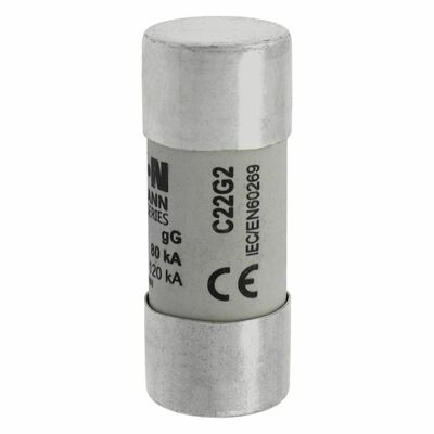 Eaton Sicherungseinsatz Nieders. 2A AC 690V 80kA CYLINDRICA#C22G2