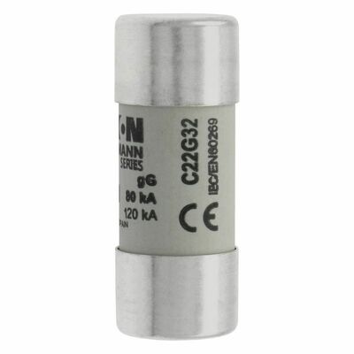 Eaton Sicherungseinsatz Nieders. 32A AC 690V 80kA CYLINDRICA#C22G32