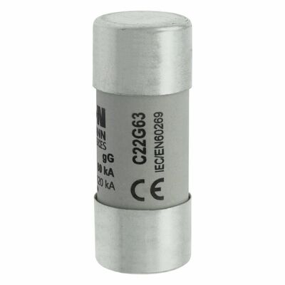 Eaton Sicherungseinsatz Nieders. 63A AC 690V 80kA CYLINDRICA#C22G63