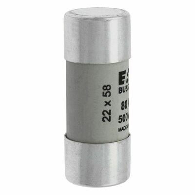 Eaton Sicherungseinsatz Nieders. 80A AC 500V 120kA CYLINDRICA#C22G80