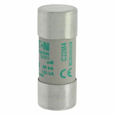 Eaton Sicherungseinsatz Nieders. 4A AC 690V 80kA CYLINDRICA#C22M4