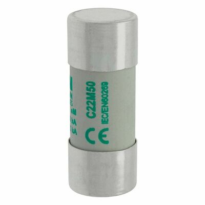 Eaton Sicherungseinsatz Nieders. 50A AC 690V 80kA CYLINDRICA#C22M50