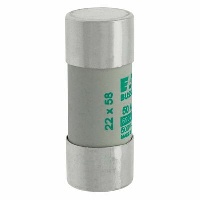 Eaton Sicherungseinsatz Nieders. 50A AC 690V 80kA CYLINDRICA#C22M50