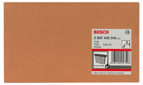 Bosch Power Tools Faltenfilter, Polyester, viereckig 4300 cm² 2607432015