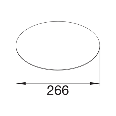Tehalit Deckeleinlage Pappe 1 mm VDDER10P2