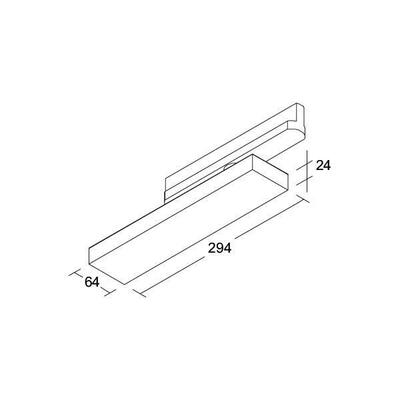 Brumberg Leuchten LED-Schienenstrahler 3000K, DALI 44013173DA