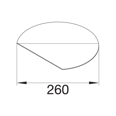 Tehalit Deckeleinlage Pappe 2mm VEDER10P2
