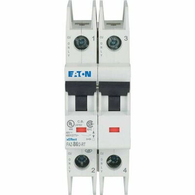 Eaton Leitungsschutzschalter 2p. 6A Charakt.: B FAZ-B6/2-RT