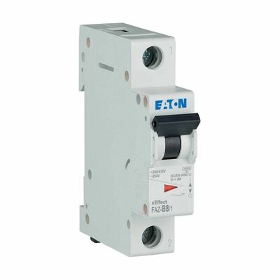 Eaton Leitungsschutzschalter 1p. 8A Charakt.: B FAZ-B8/1