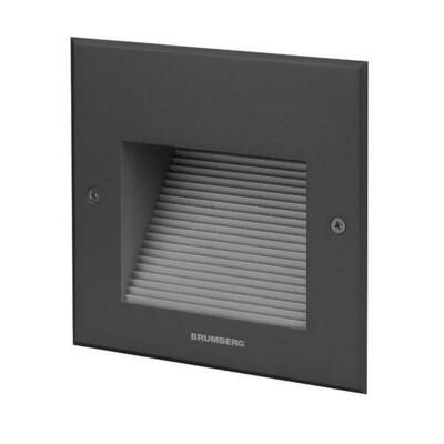 Brumberg Leuchten LED-Wandeinbauleuchte 2W 230V IP65 schwarz 60208183