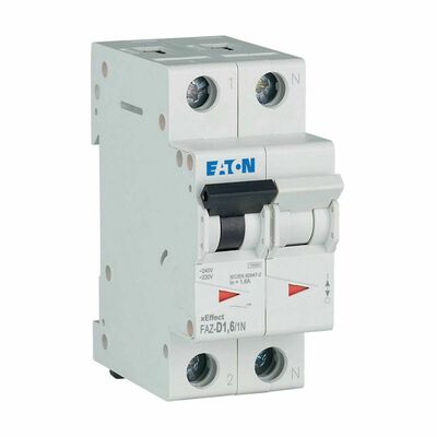 Eaton Leitungsschutzschalter 1p. 1,6A Charakt.: D FAZ-D1,6/1N