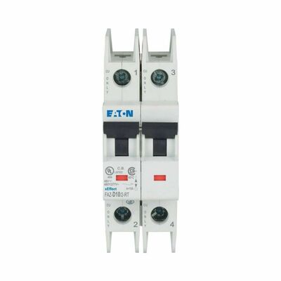 Eaton Leitungsschutzschalter 2p. 10A Charakt.: D FAZ-D10/2-RT