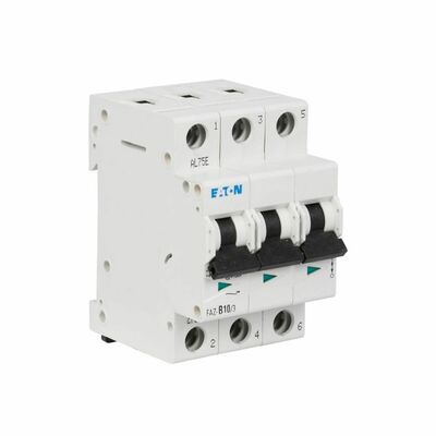 Eaton Leitungsschutzschalter 3p. 4A Charakt.: D FAZ-D4/3-RT