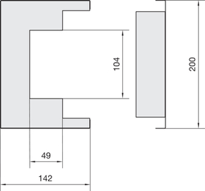 Tehalit Brandschutzkanal 50x110mm L0,75m vkws FWK95011009016