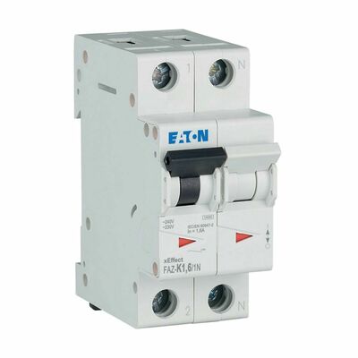 Eaton Leitungsschutzschalter 1p. 1,6A Charakt.: K FAZ-K1,6/1N
