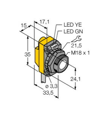 Turck Ultraschallsensor QS18UNAE W/30