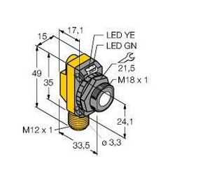 Turck Ultraschallsensor QS18UNAEQ8