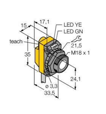 Turck Ultraschallsensor QS18UPA W/30